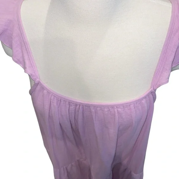 J Crew Women's Dress Size M Light Purple Size Zip Elastic Back Pockets - Picture 4 of 10